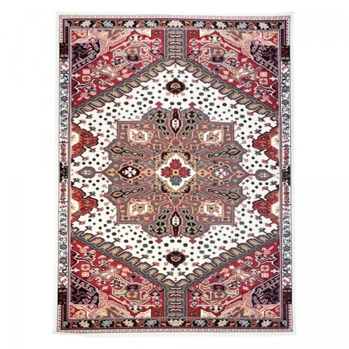 Tapis orient style 120x170cm YAMELE Crème en Polypropylène