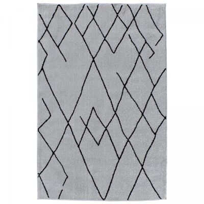 Teppich im Berberstil 200 x 280 cm NALADON Creme aus Polypropylen