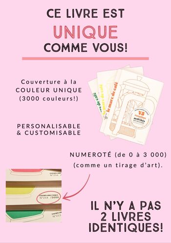 Livre & cahier d'activités unique & personnalisable: Re-garder le marc de café, 75 recettes & activités faciles, économiques & anti-gaspi pour toute la famille pour réutiliser le marc de café au quotidien  ***Lot de 5 livres 6