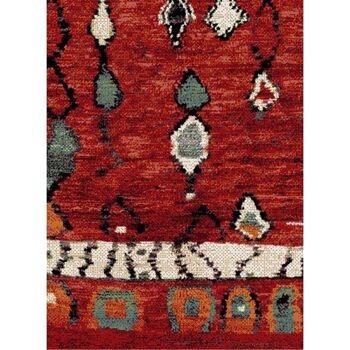 Tapis berbère style 120x170cm Berber MOROCCO Rouge en Polypropylène 4