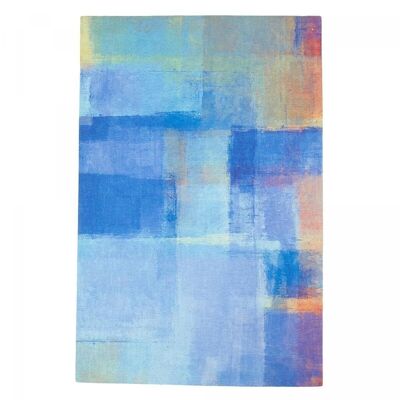Outdoor-Teppich 155 x 230 cm HOMA OCEAN Blau aus Polyester