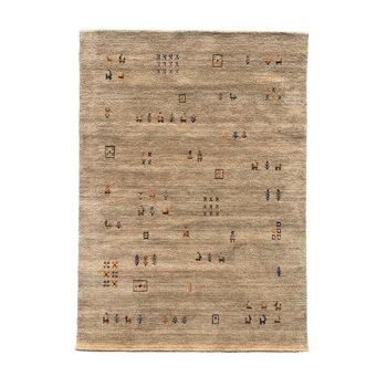 Tapis salon 160x230cm YARA Beige. Tapis artisanal en Laine 1