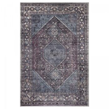 Tapis orient style 200x290cm GASHGAI VINTAGE Gris en Polyester 1