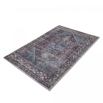 Tapis orient style 200x290cm GASHGAI VINTAGE Gris en Polyester 4