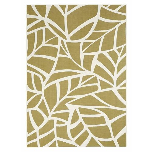 Tapis exterieur 123x180cm FEUILLE EX Vert en Polypropylène