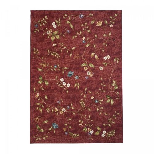 Tapis exterieur 160x230cm FLEURIE EX Rouge en Polypropylène