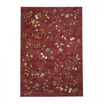 Tapis exterieur 160x230cm FLEURIE EX Rouge en Polypropylène 1