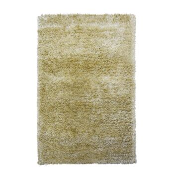 Tapis shaggy 160x230cm SG FIN Ecru. Tapis artisanal en Polyester 1