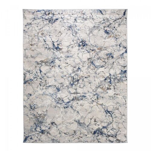 Tapis salon 120x170cm EFAL-B Bleu en Polypropylène