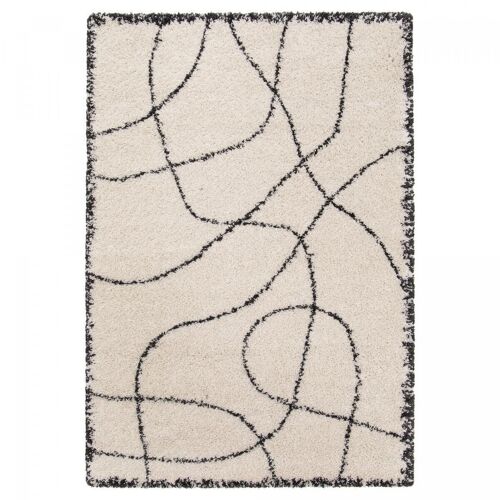 Tapis salon 200x290cm ARSTYLE Crème en Polypropylène