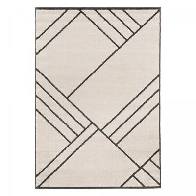 Tapis salon 200x290cm CONTETRI Beige en Polypropylène