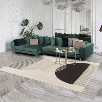 Tapis salon 200x290cm CONTEDOUBLE Ecru en Polypropylène 2