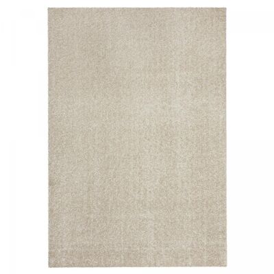 Tapis shaggy 200x290cm TAPITOP Beige en Polypropylène