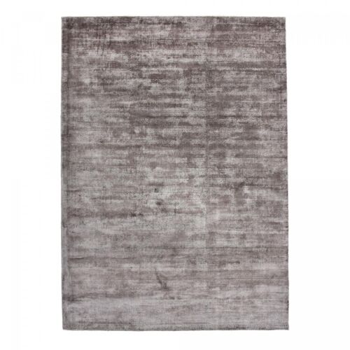 Tapis salon 200x400cm NEO LUXE Marron. Tapis artisanal en Viscose