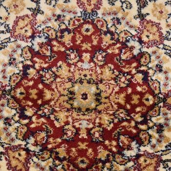 Tapis d'orient 75x400cm PRESTIGE DE ISFAHAN Rouge en Polypropylène 3