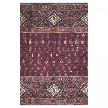 Tapis orient style 230x340cm KHOURJINE VINTAGE 1 Rouge en Polyester 1