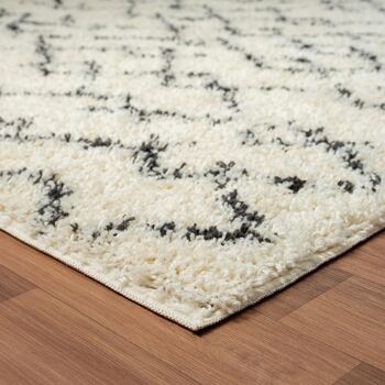 Tapis berbère style 280x370cm SG EXTRA EXTRA DOUX 4 Crème en Polypropylène 3