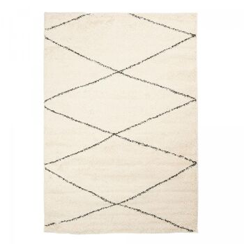 Tapis berbère style 240x320cm BENISTYLE 3 Crème en Polypropylène 1