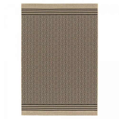 Tapis kilim 200x290cm LONA 2 Beige en Polypropylène