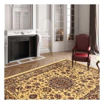 Tapis orient style 80x140cm AKLIM Beige en Polypropylène 2