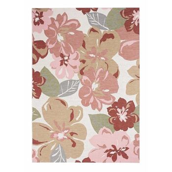 Tapis exterieur 123x180cm SIBISC EX Rose en Polypropylène 1