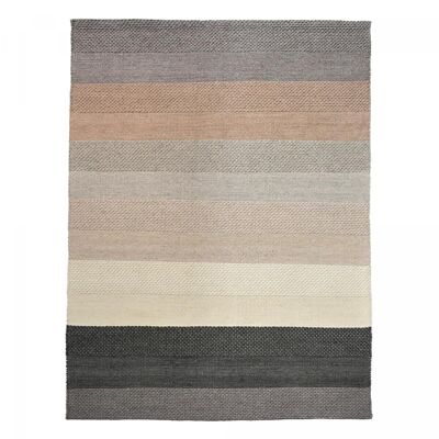 Tapis kilim 160x230cm GRATA Multicolore. Tapis artisanal en Laine