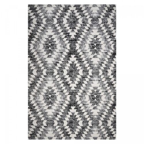 Tapis exterieur 200x280cm SANDRINE Gris en Polypropylène