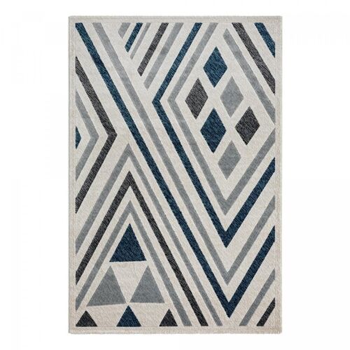 Tapis moderne 150x220cm SOLGA A Crème en Polypropylène