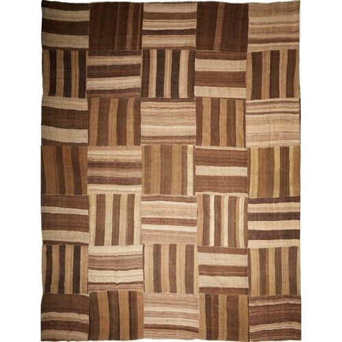 Tapis salon 480x515cm KELIM ANTIK Multicolore. Tapis artisanal en Laine