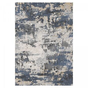 Tapis salon 150x220cm ELAB Bleu en Polyester 1