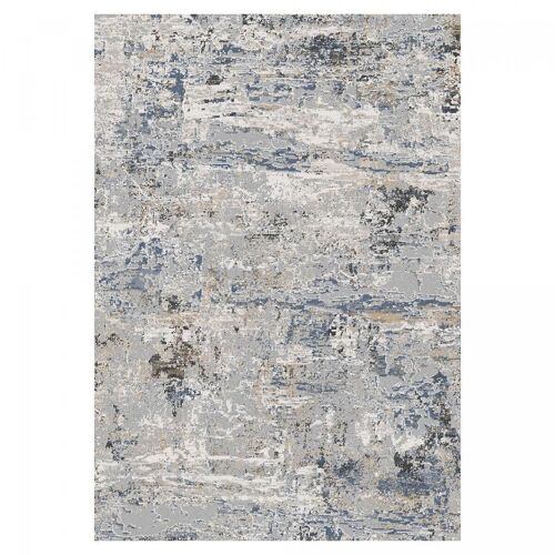 Tapis salon 200x280cm ELAA Gris en Polyester