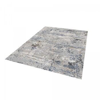 Tapis salon 200x280cm ELAA Gris en Polyester 4