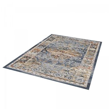 Tapis orient style 200x280cm ELAF Gris en Polyester 4