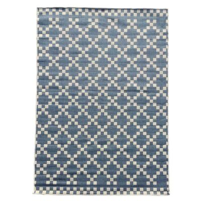 Outdoor-Teppich 80x150cm BC GEA REVERSIBLE Blau aus Polypropylen