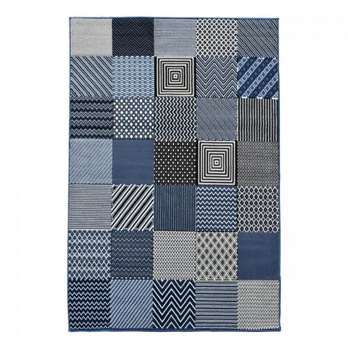 Tapis salon 200x290cm BC GEOTREM Bleu en Polypropylène