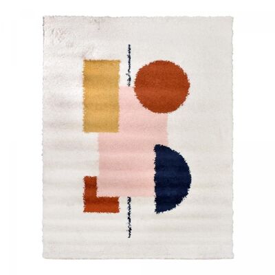 Living room rug 80x150cm EFAL-E Multicolored in Polypropylene