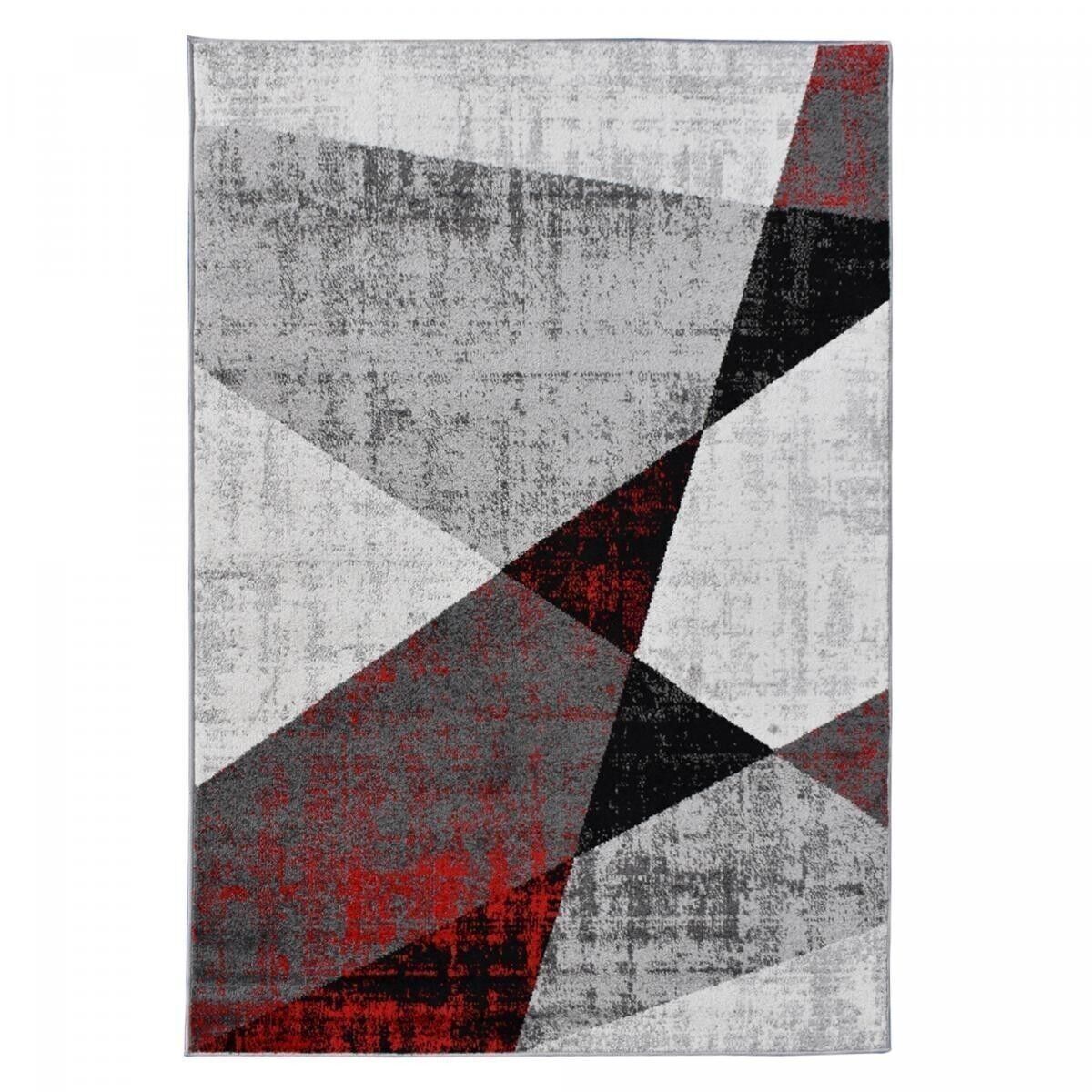 Tappeto da soggiorno 200x280cm ROSALINE Rosso in Polipropilene