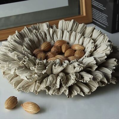 Decorative ceramic tray - NEST