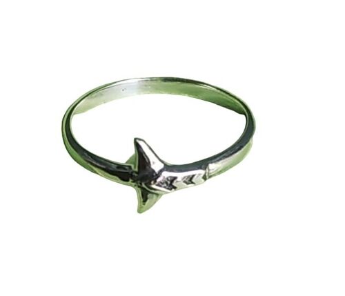 Charming Mermaid Tail 925 Sterling Silver Ring