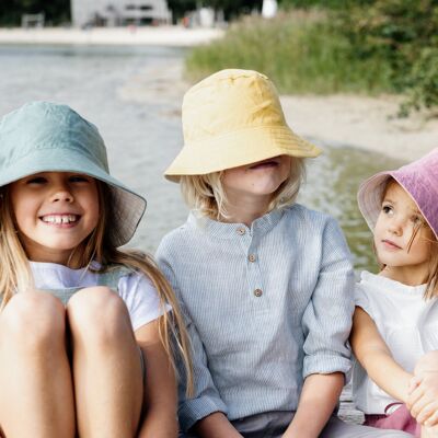 sombrero de verano reversible - sombrero de pescador