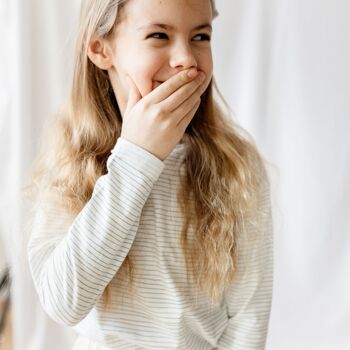 Chemise à manches longues en coton biologique 7