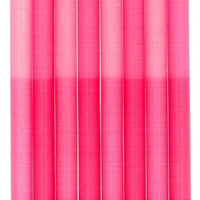 Candles Shades Of Pink - 10 cm - 24 pieces