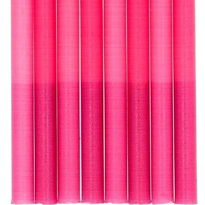 Candles Shades Of Pink - 10 cm - 24 pieces