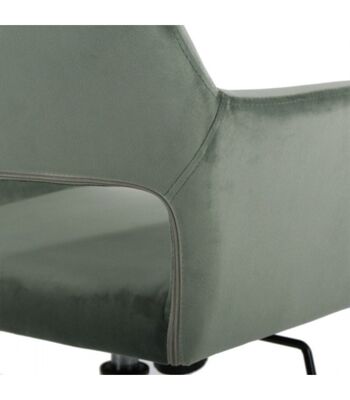 Chaise de bureau en velours ajustable - I 3