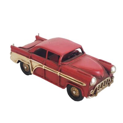 Retro Red Car Tin Miniature