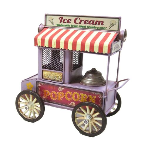 Retro Metal Popcorn Canteen Model
