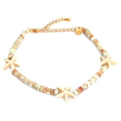 Anklet seastar natural