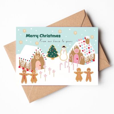 Dalla nostra casa alla tua cartolina di Natale