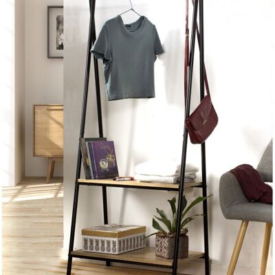 Carrying 2 shelves industrial style
