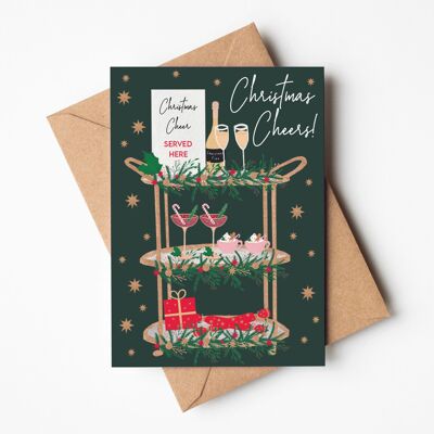 Weihnachtsgruß-Weihnachtskarte